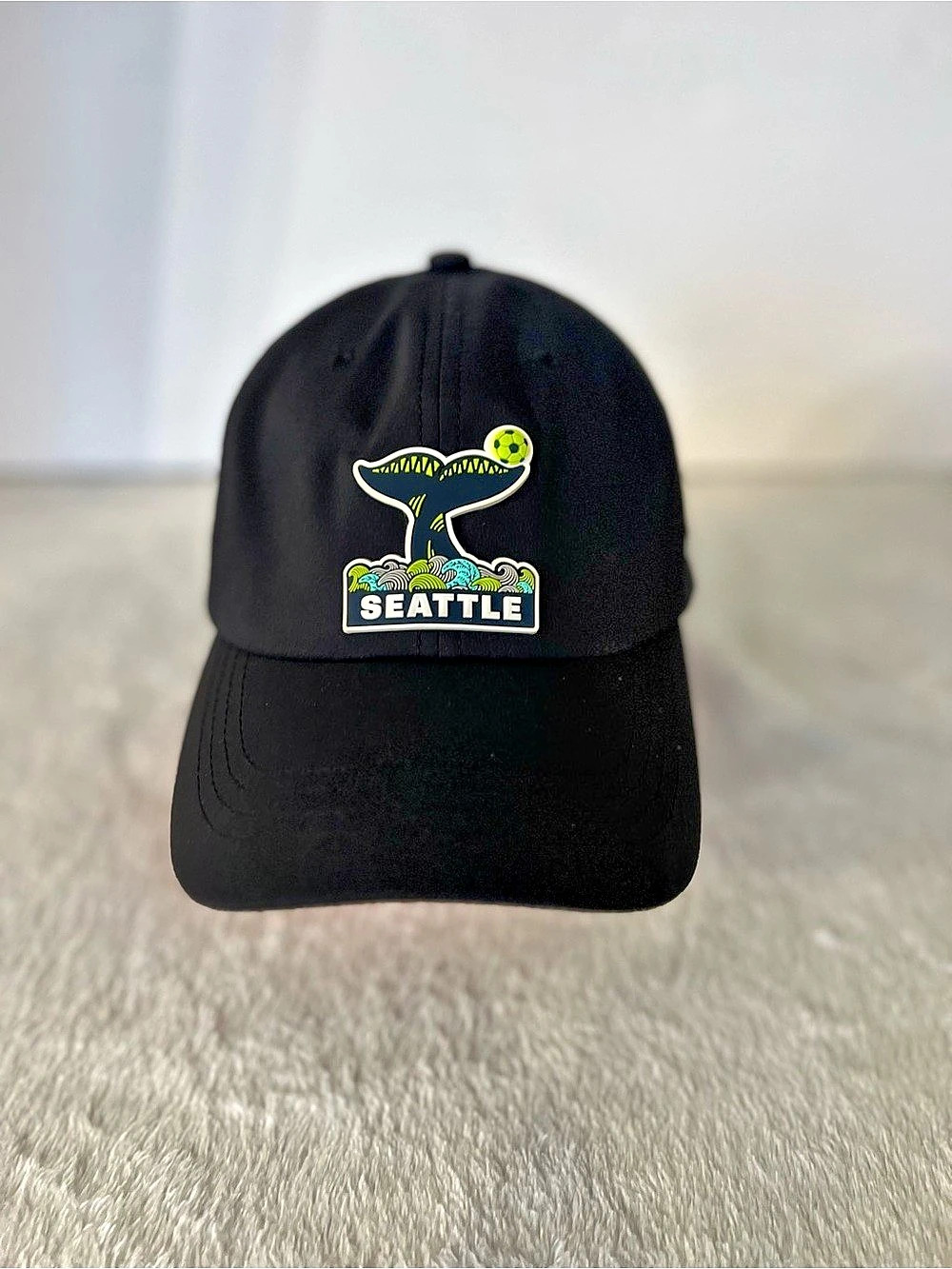 Branded Bills Black Seattle World Cup 2026 Perforated Cap Like New